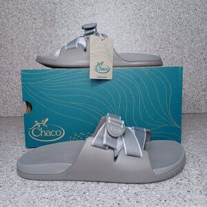 Chaco Chillos Slide Gray Sandals Men's Comfort Shoes